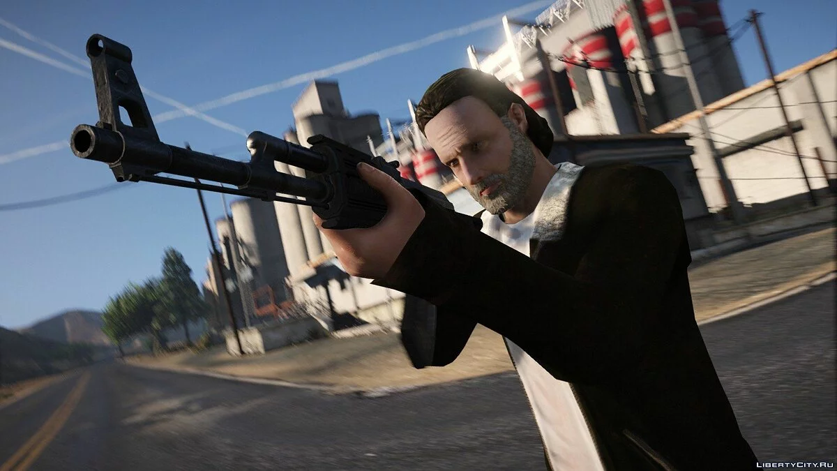 The Walking Dead - Rick Grimes [Ped Model] 6.0 / GTA 5