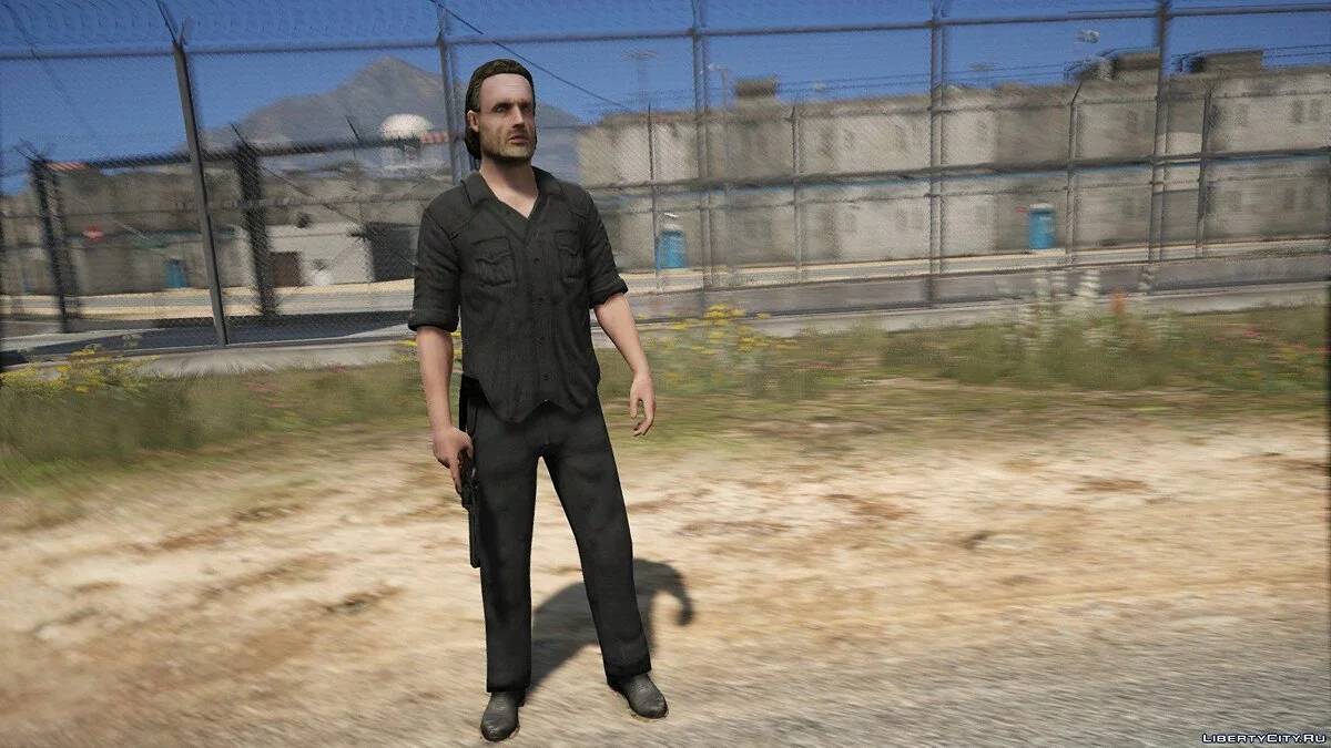 The Walking Dead - Rick Grimes [Ped Model] 6.0 / GTA 5