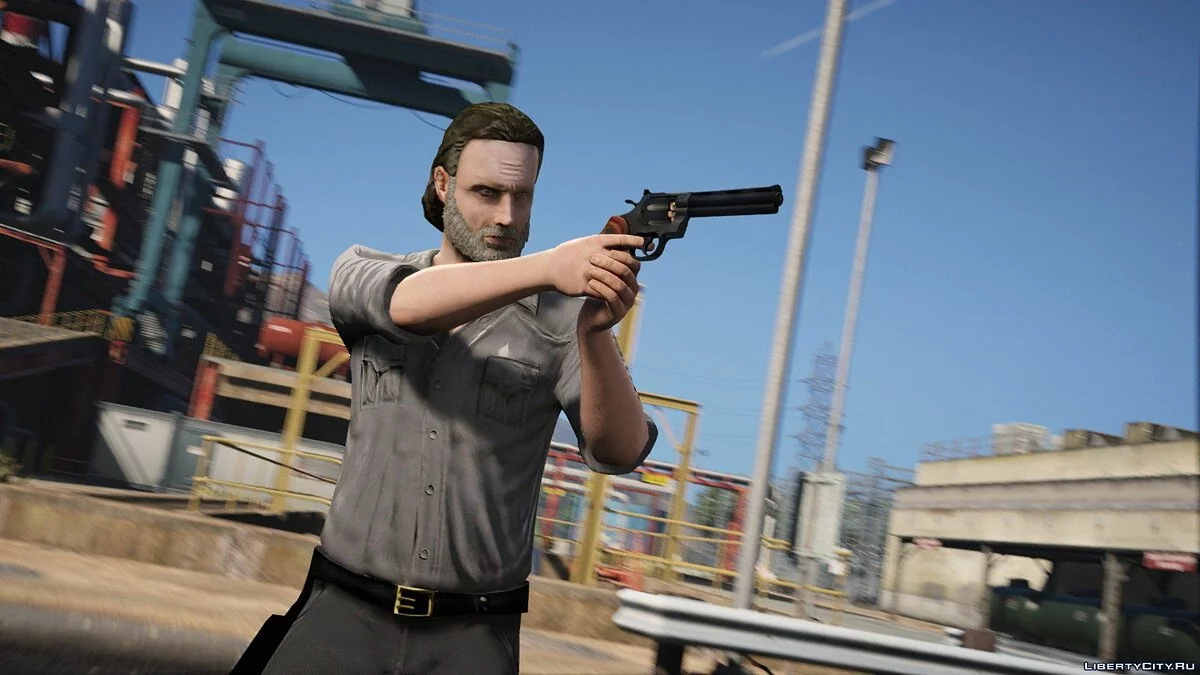 The Walking Dead - Rick Grimes [Ped Model] 6.0 / GTA 5
