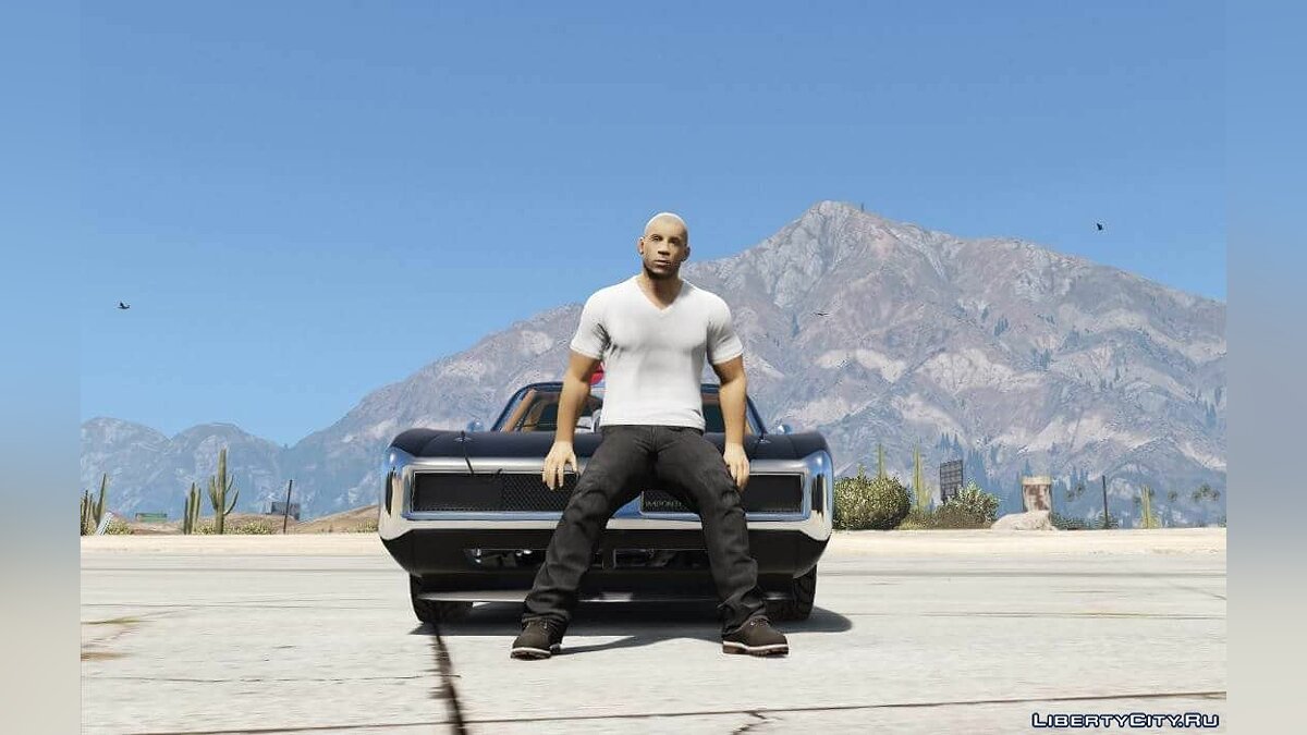 Скачать Vin Diesel by Barak101 для GTA 5