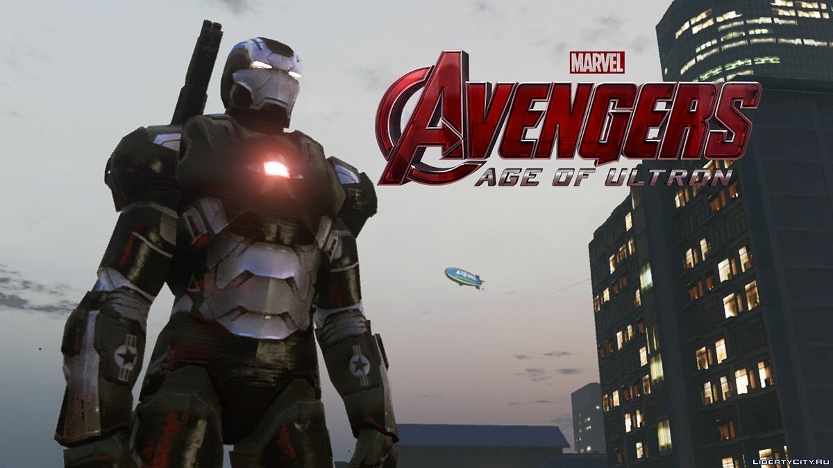 Скачать War Machine mark II (Avengers Age of Ultron) 1.3 для GTA 5