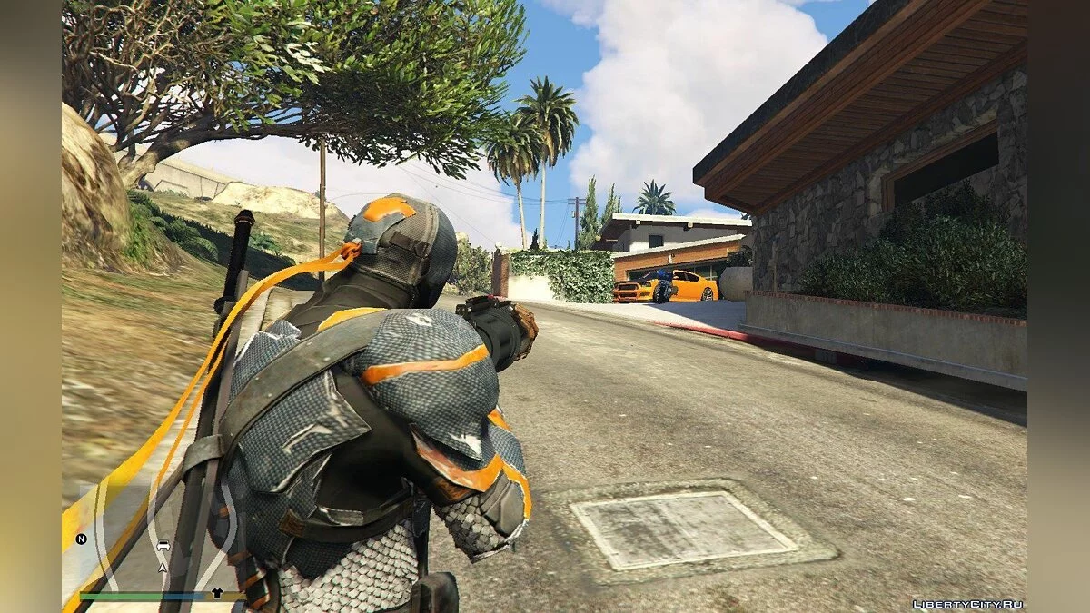 BAK Deathstroke [Add-On Ped] 1.0 / GTA 5