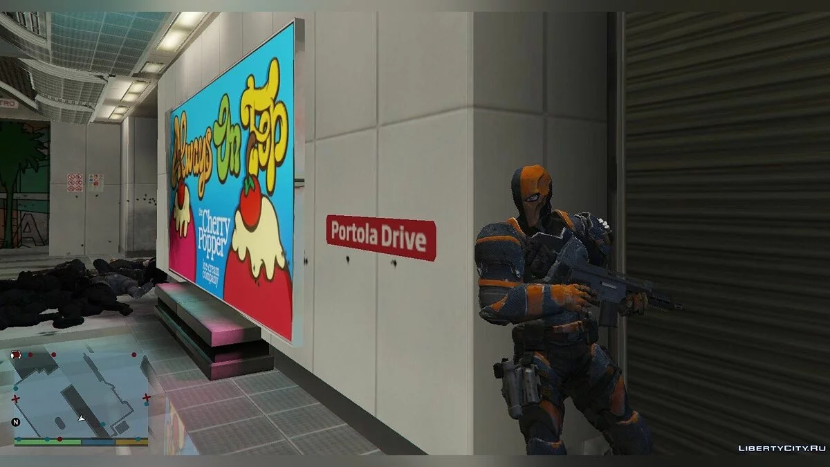 BAK Deathstroke [Add-On Ped] 1.0 / GTA 5