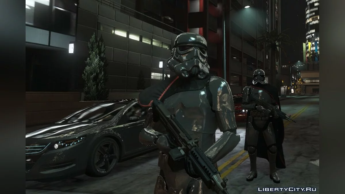 Chrome Stormtrooper 1.1 / GTA 5