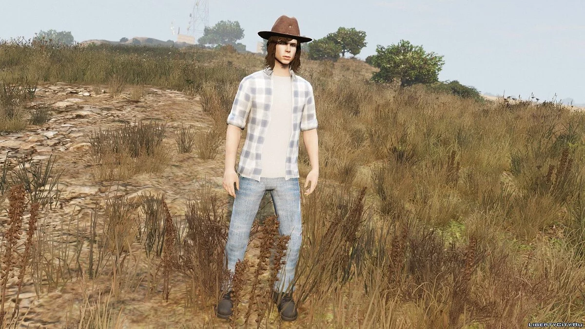The Walking Dead - Carl Grimes [Add-On Ped] 1.0 / GTA 5