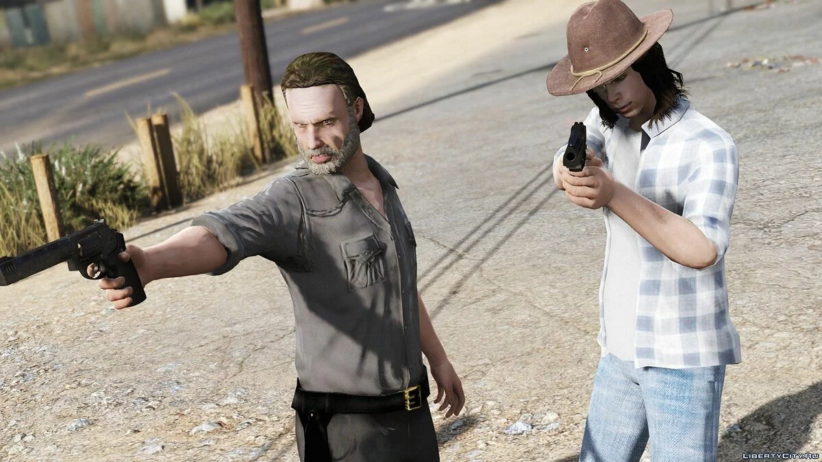 The Walking Dead - Carl Grimes [Add-On Ped] 1.0 / GTA 5