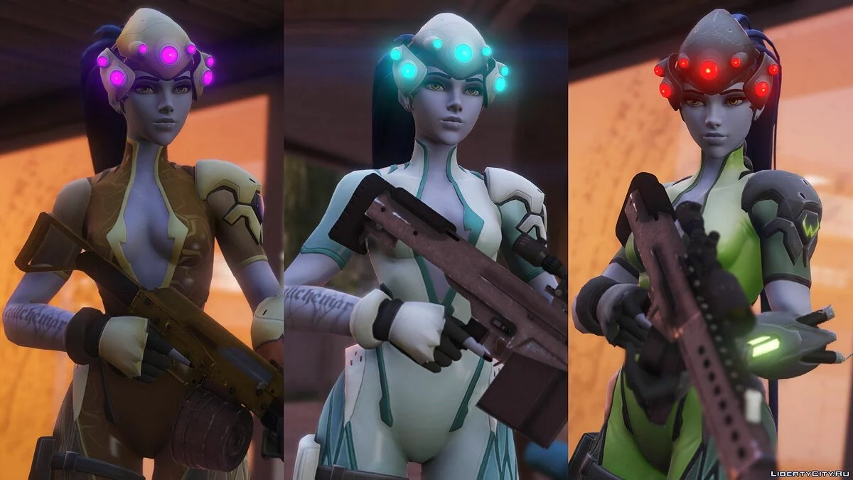 Widowmaker from Overwatch / GTA 5