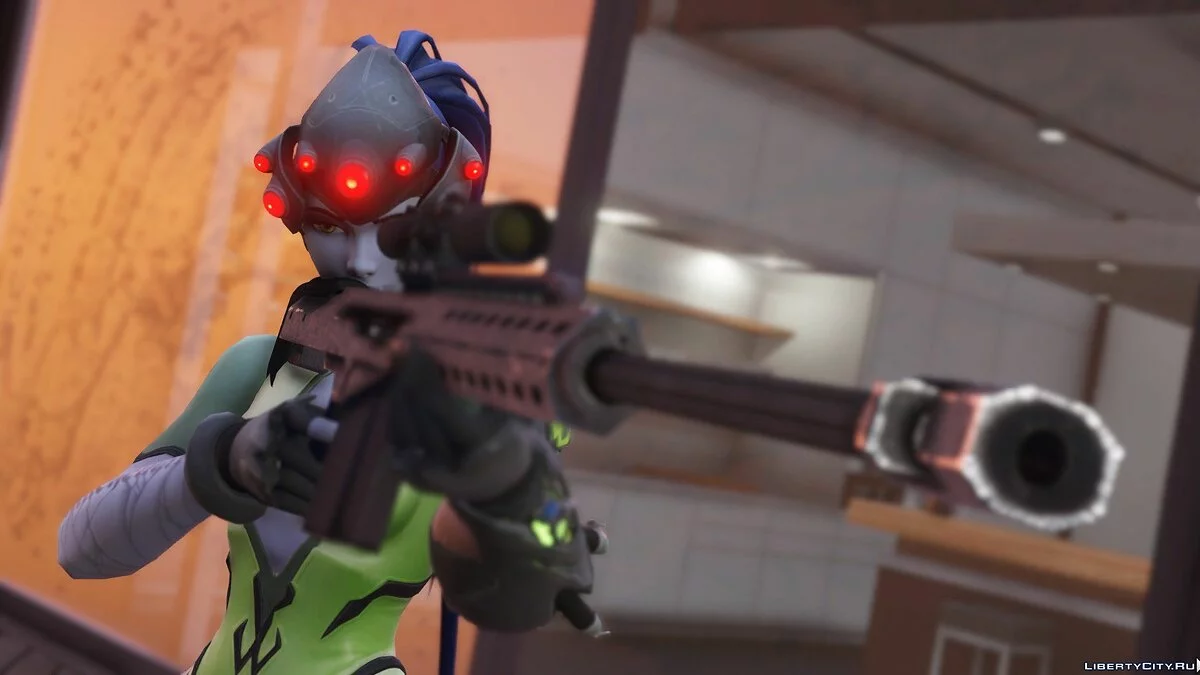 Widowmaker from Overwatch / GTA 5