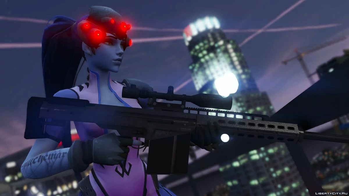 Widowmaker from Overwatch / GTA 5