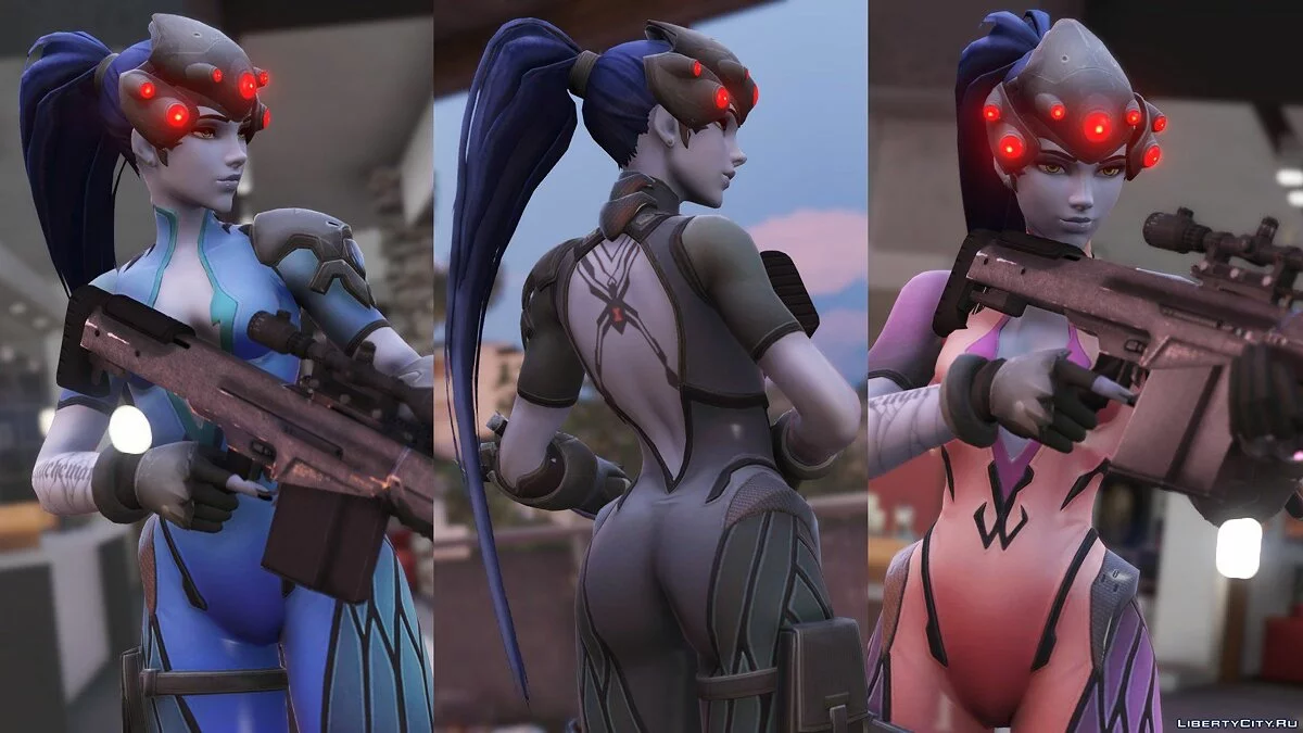 Widowmaker from Overwatch / GTA 5
