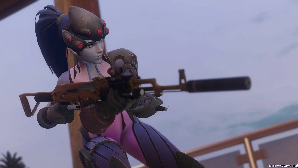 Widowmaker from Overwatch / GTA 5