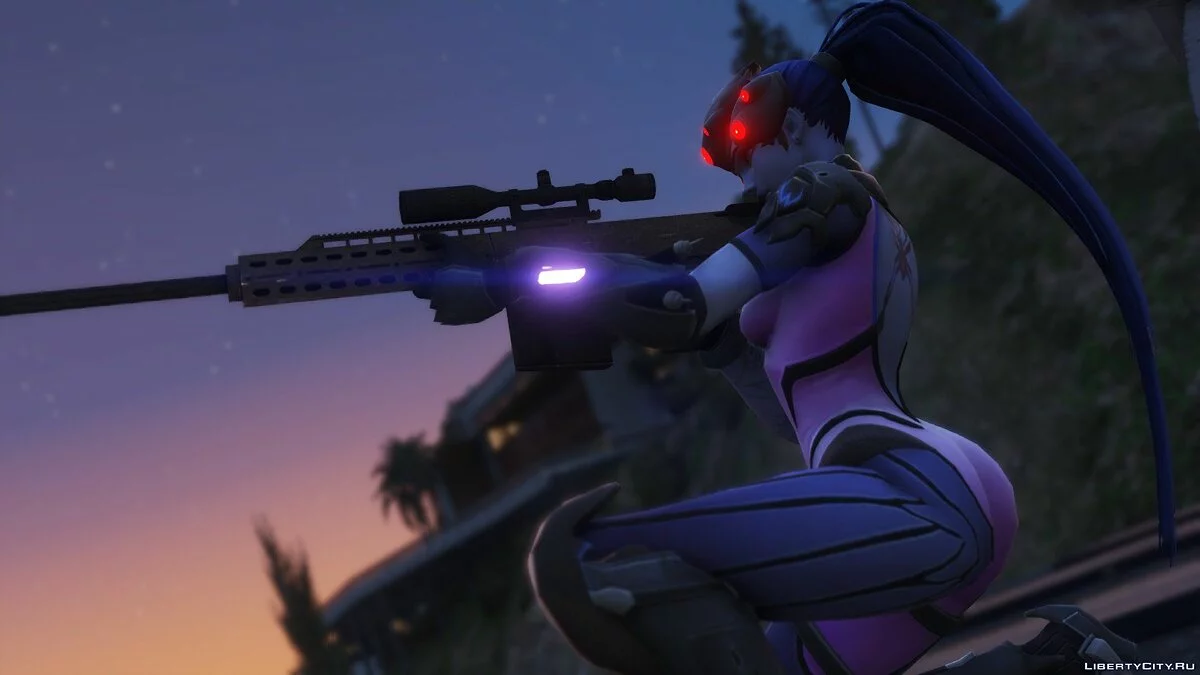 Widowmaker from Overwatch / GTA 5