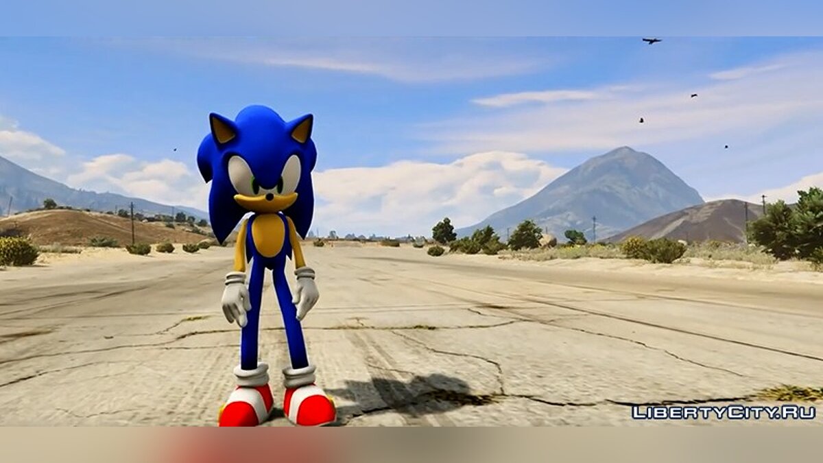 Скачать Sonic The Hedgehog для GTA 5