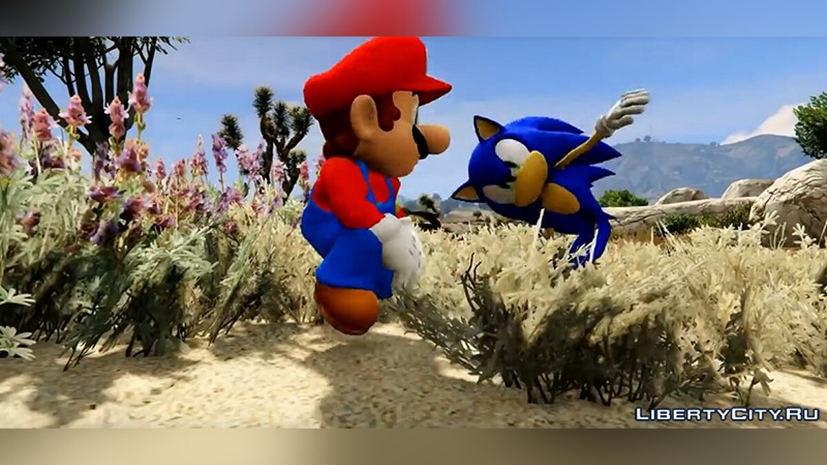 Скачать Sonic The Hedgehog для GTA 5