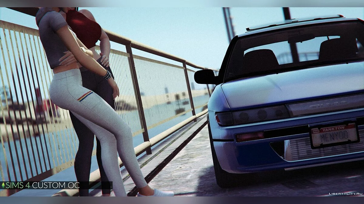 Sims 4 Custom Female Ped v3.0 / GTA 5