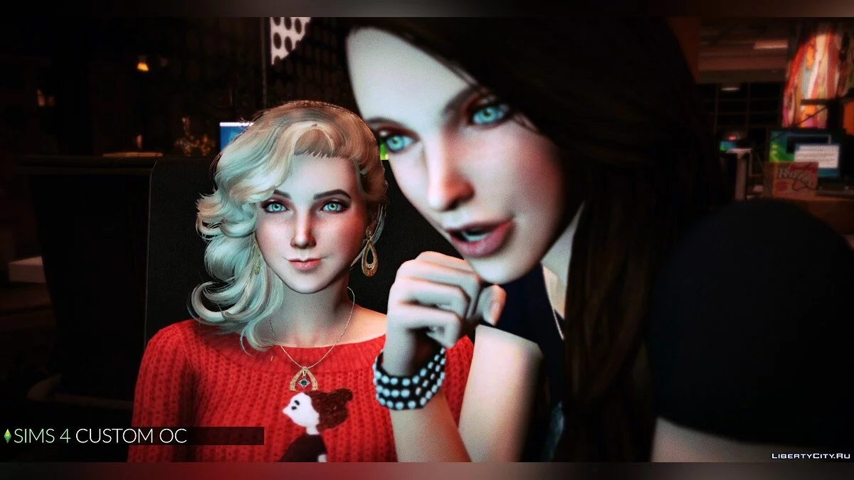 Sims 4 Custom Female Ped v3.0 / GTA 5