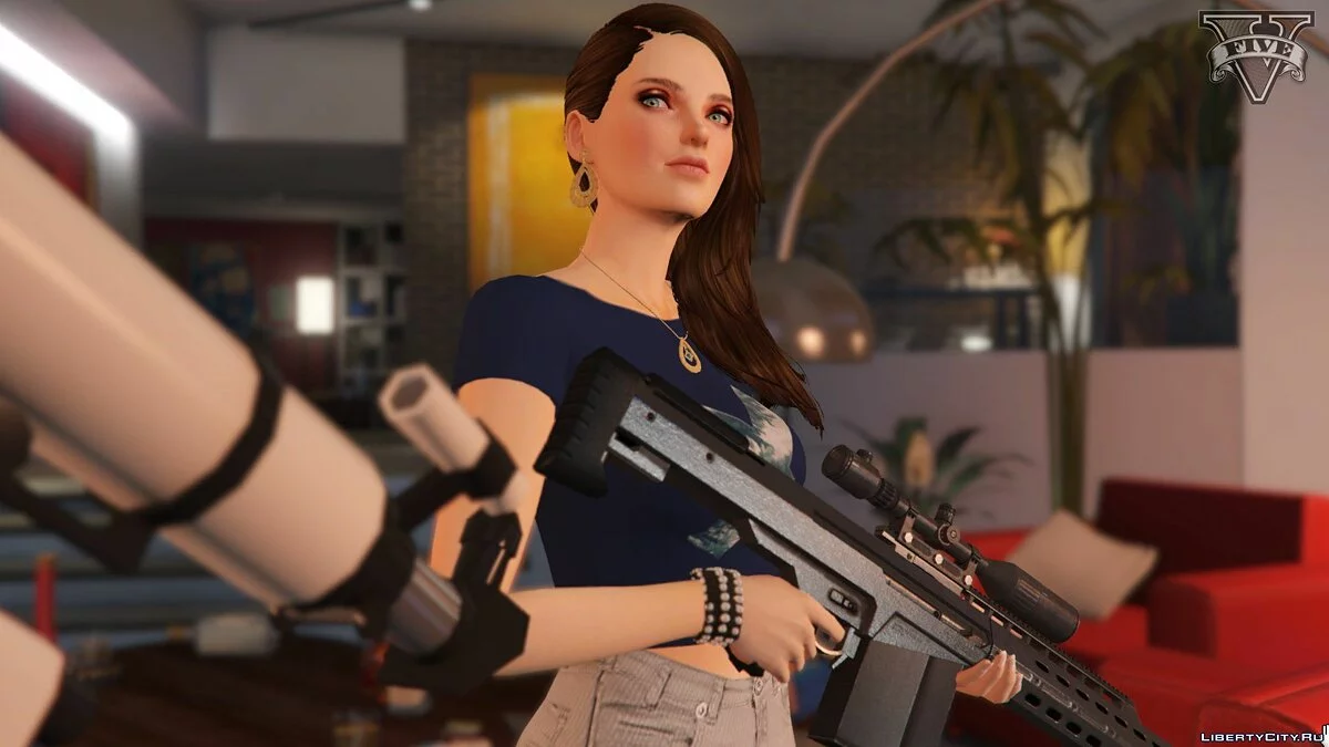Sims 4 Custom Female Ped v3.0 / GTA 5