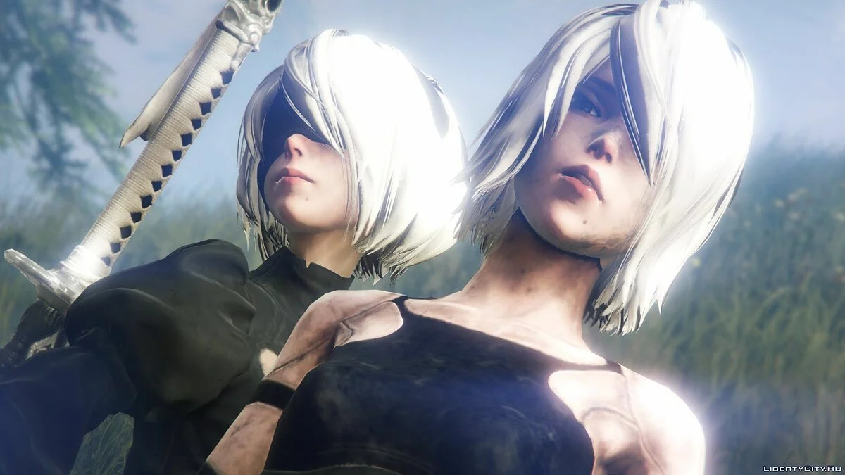 2B & A2 Nier:Automata [Add-On Ped / Replace] 1.0 / GTA 5