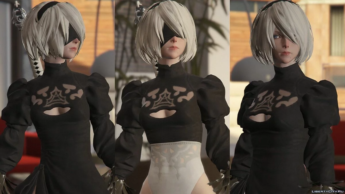 2B & A2 Nier:Automata [Add-On Ped / Replace] 1.0 / GTA 5