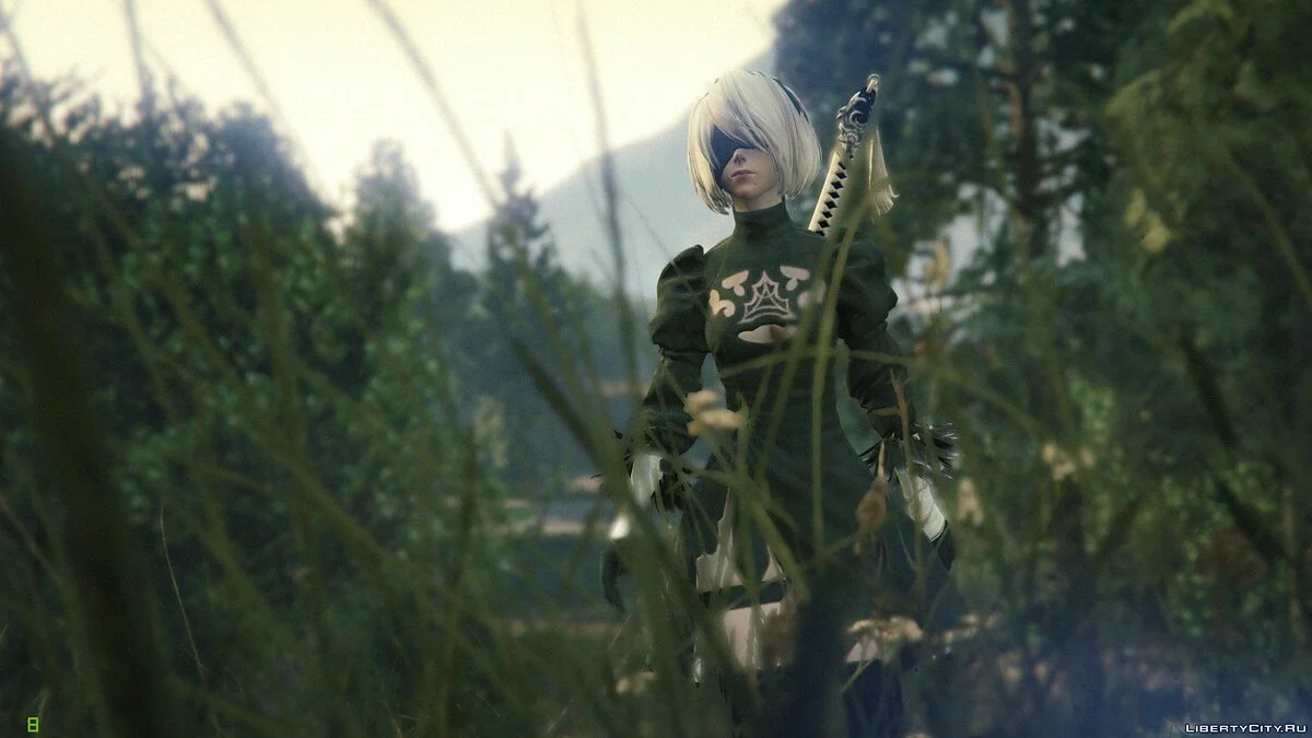 2B & A2 Nier:Automata [Add-On Ped / Replace] 1.0 / GTA 5