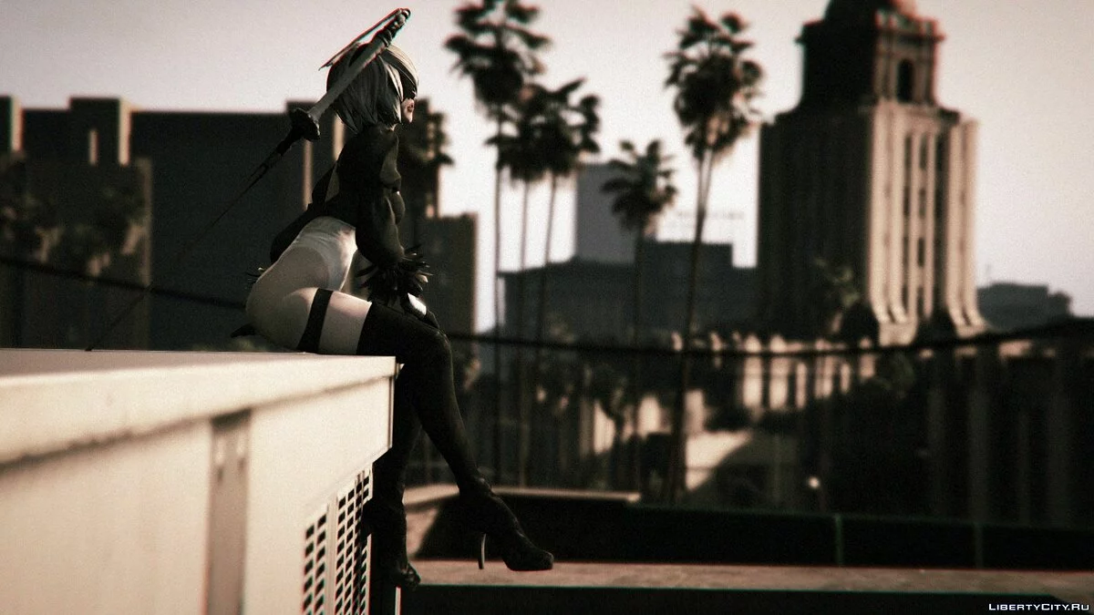 2B & A2 Nier:Automata [Add-On Ped / Replace] 1.0 / GTA 5