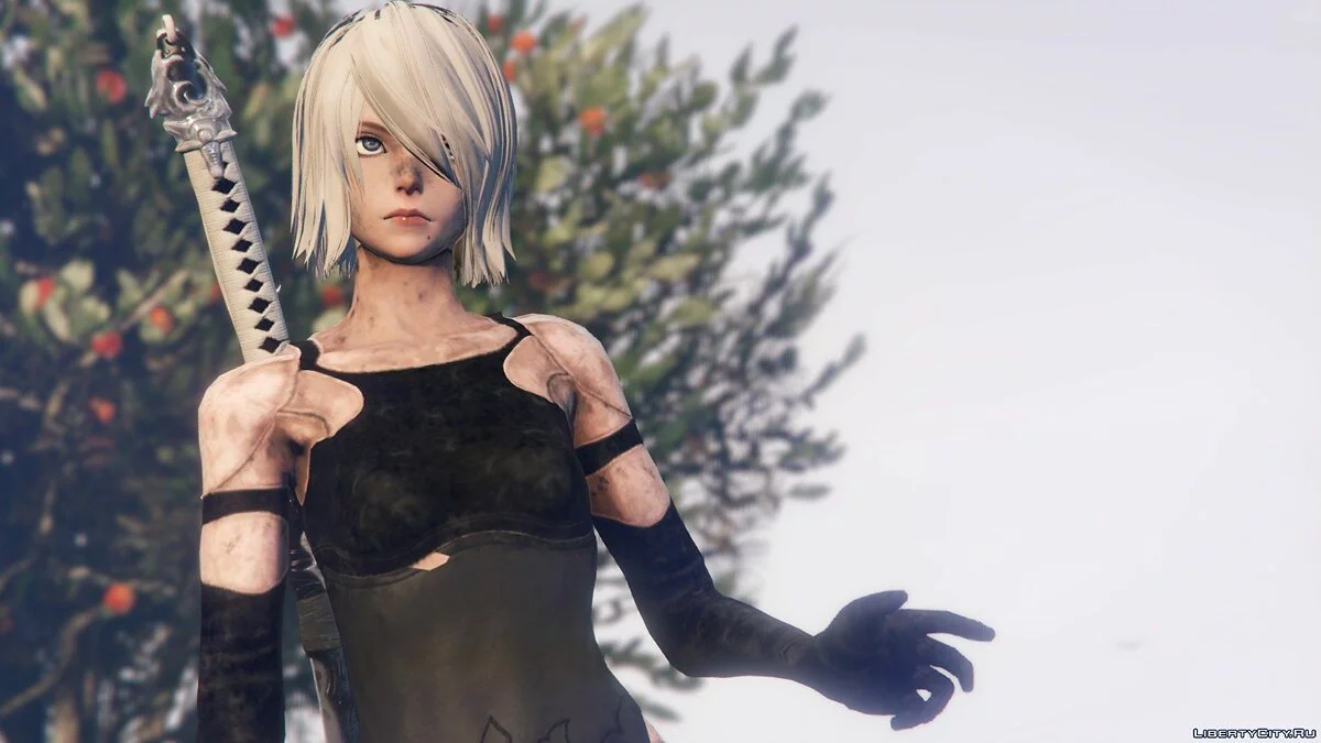 2B & A2 Nier:Automata [Add-On Ped / Replace] 1.0 / GTA 5