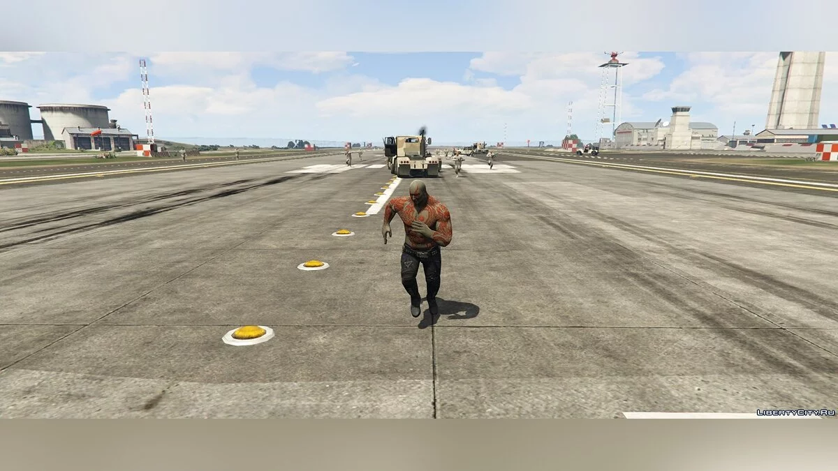 Drax + Weapon: Guardians of the Galaxy / GTA 5