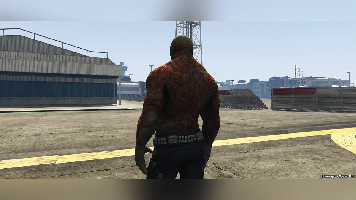 Drax + Weapon: Guardians of the Galaxy / GTA 5