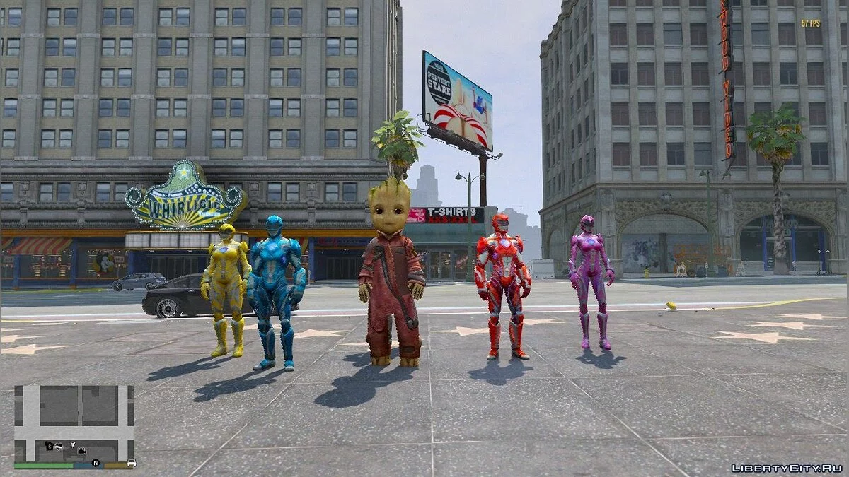 Baby Groot [Add-On ped] 1.0 / GTA 5