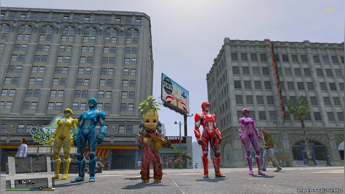 Baby Groot [Add-On ped] 1.0 / GTA 5