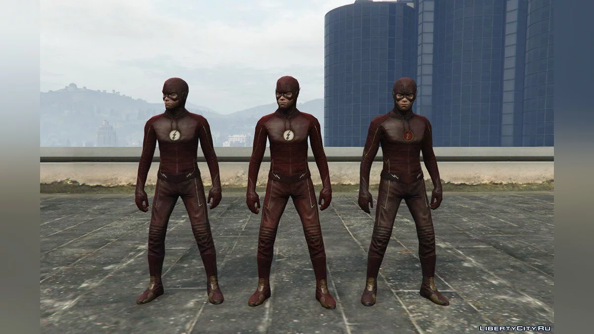 CW The Flash Characters Pack 2.1 / GTA 5