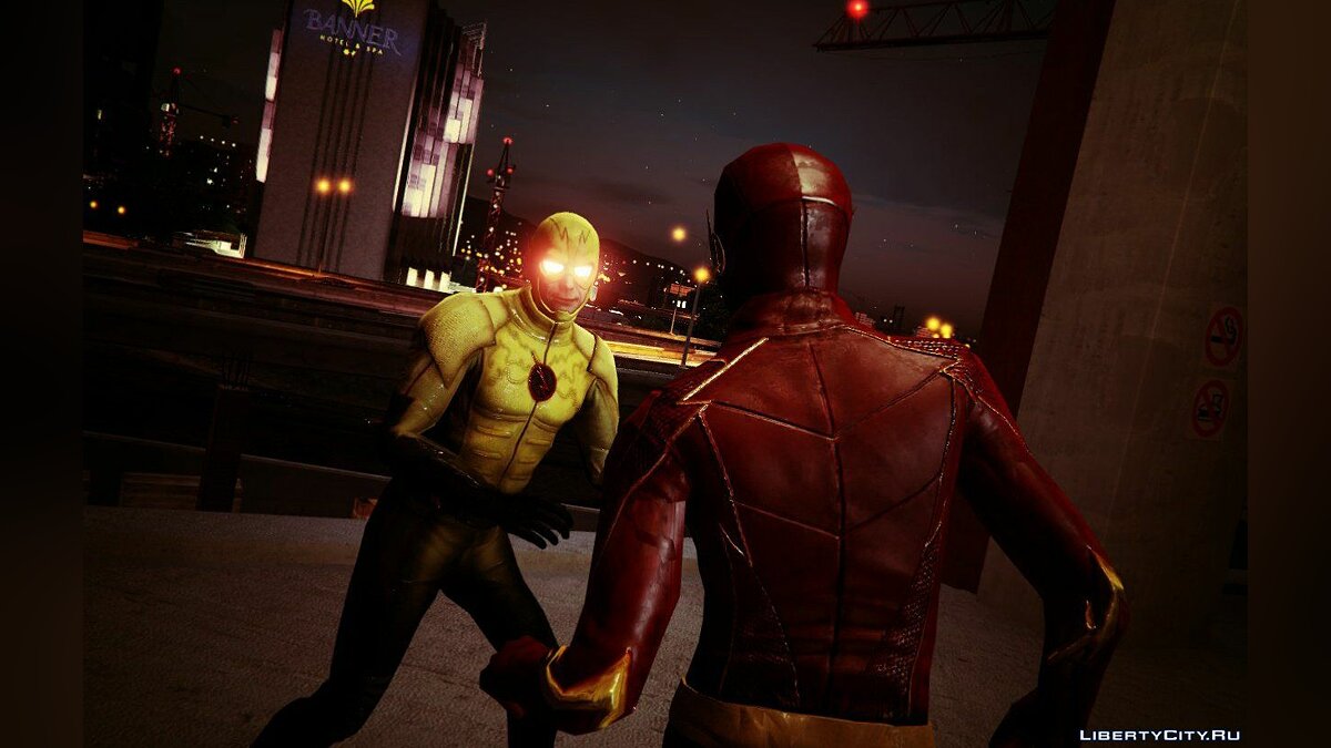 Скачать CW The Flash Characters Pack 2.1 для GTA 5