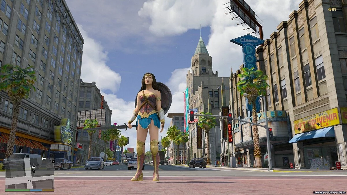 Wonder Woman 2017 [Add-On] 1.2 / GTA 5