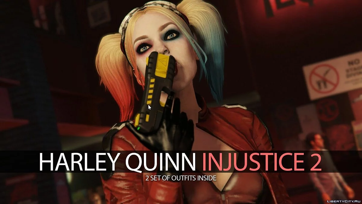 Harley Quinn Injustice 2 [Add-On Ped/Replace] v1.0 / GTA 5