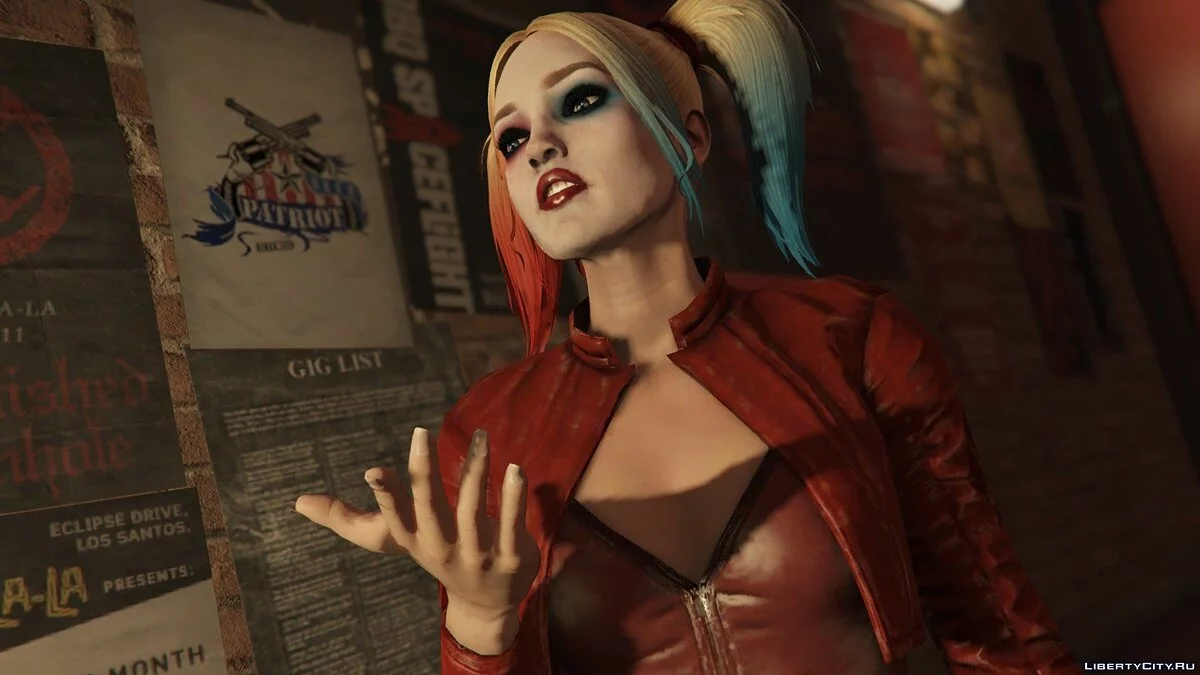 Harley Quinn Injustice 2 [Add-On Ped/Replace] v1.0 / GTA 5