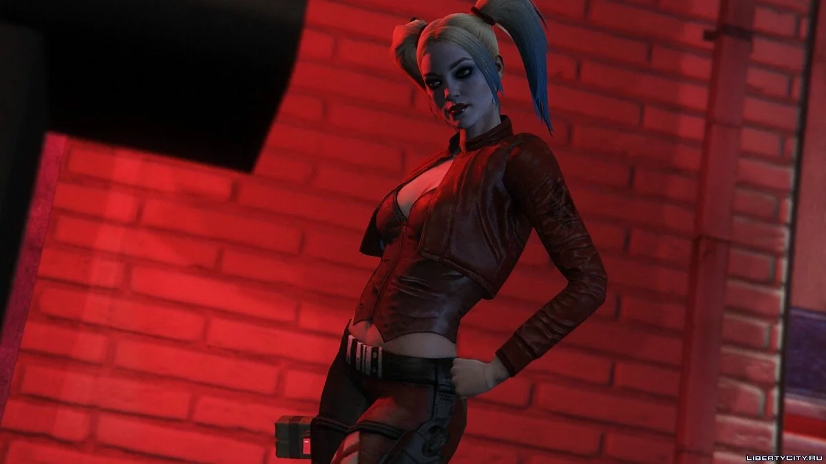 Harley Quinn Injustice 2 [Add-On Ped/Replace] v1.0 / GTA 5