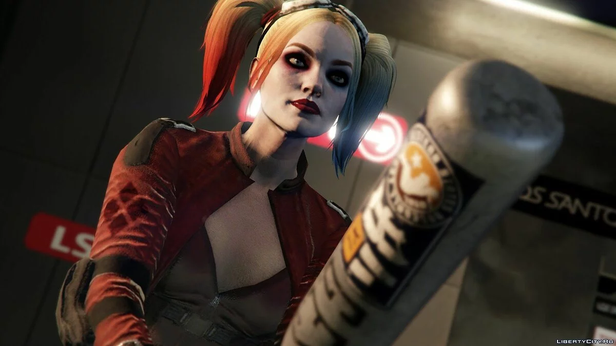 Harley Quinn Injustice 2 [Add-On Ped/Replace] v1.0 / GTA 5