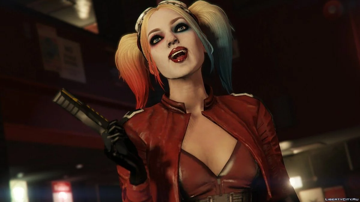 Harley Quinn Injustice 2 [Add-On Ped/Replace] v1.0 / GTA 5