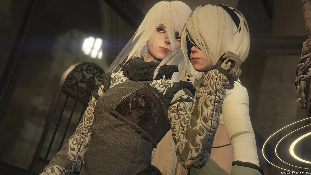2B & A2 Nier Automata [Add-On Ped | Replace] v2.1 / GTA 5