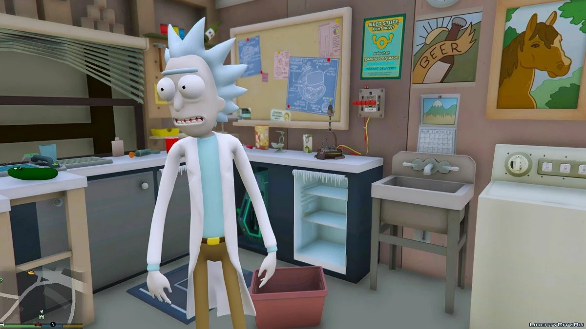 Rick Sanchez (Rick and Morty) [Add-On] 2.2 / GTA 5
