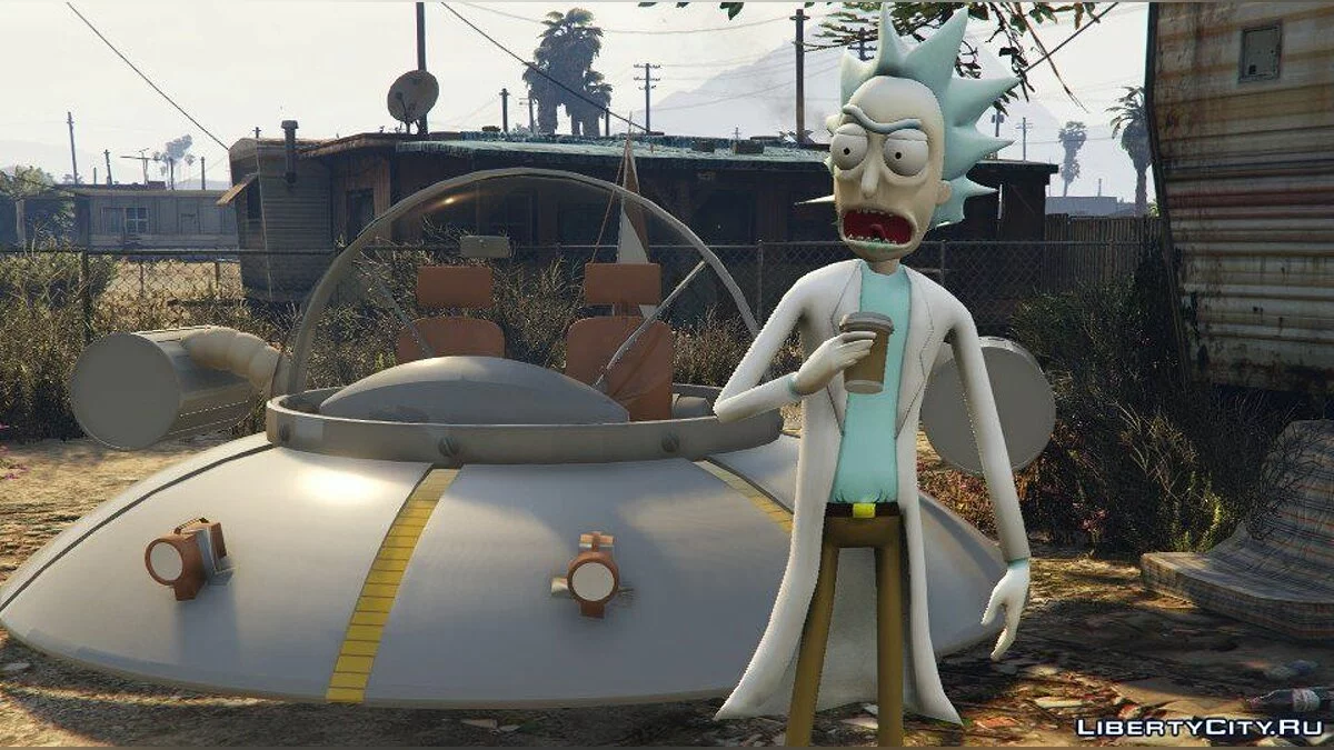 Rick Sanchez (Rick and Morty) [Add-On] 2.2 / GTA 5