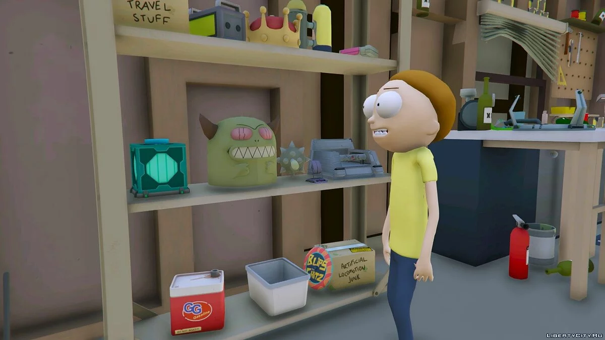Morty Smith (Rick and Morty) [Add-On] 1.1 / GTA 5