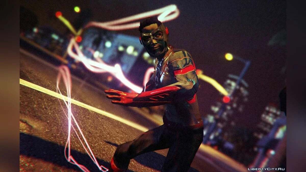 Silver Kid Flash V2 (CW Kid Flash V2 retexture) / GTA 5