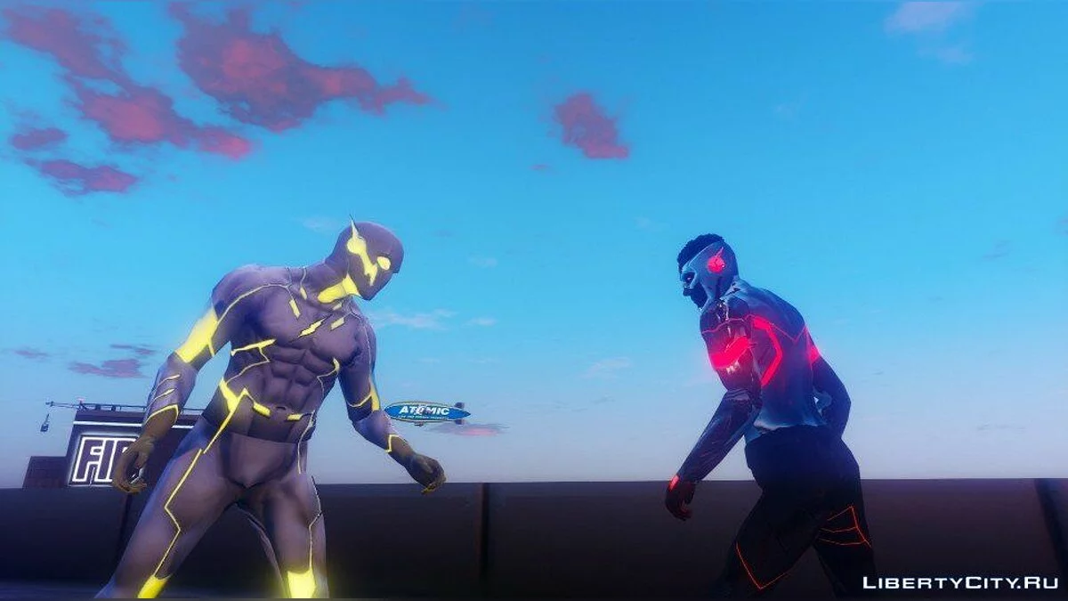 Silver Kid Flash V2 (CW Kid Flash V2 retexture) / GTA 5