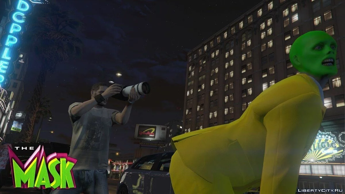 The Mask Jim Carrey (1994) [Add-On Ped] V.4 / GTA 5