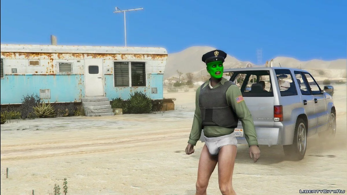 The Mask Jim Carrey (1994) [Add-On Ped] V.4 / GTA 5