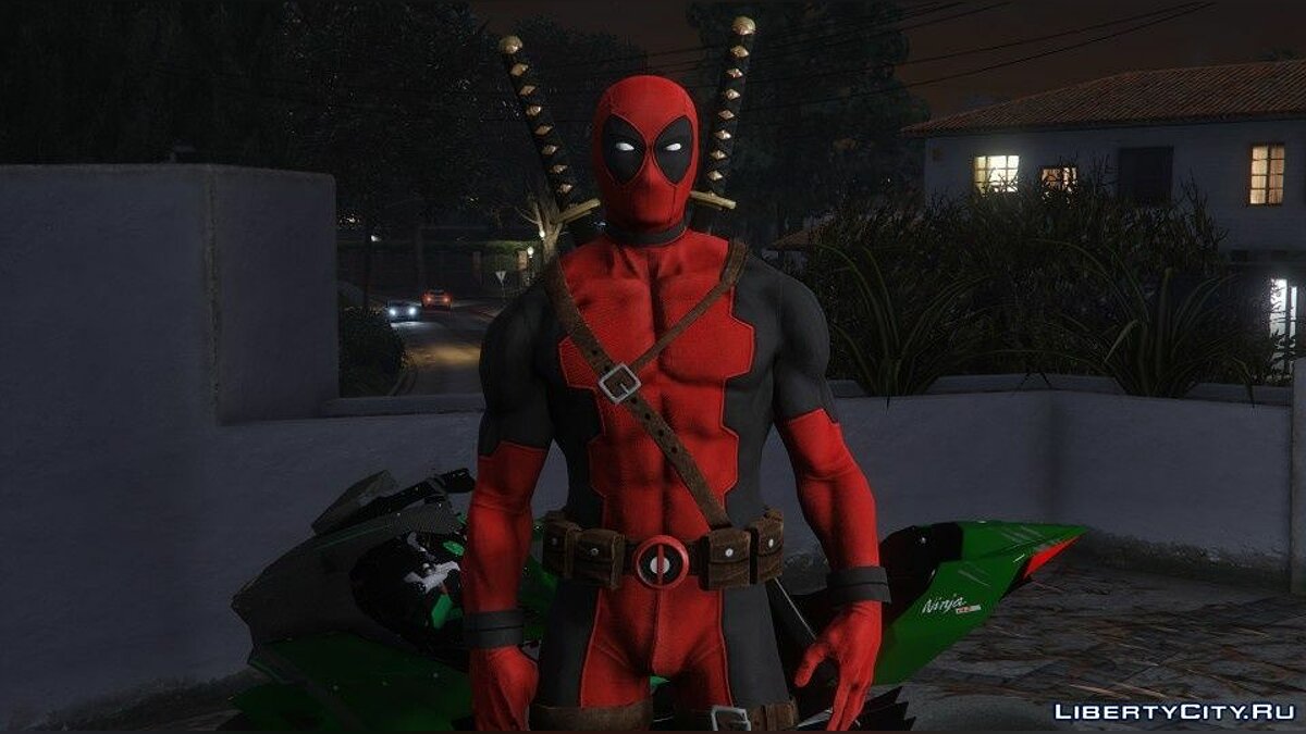 Скачать Deadpool [Add-On] 4.0 для GTA 5