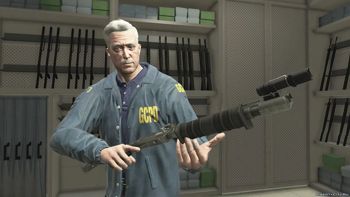 Jim Gordon (Arkham Knight-Style) [Add-On / Replace] 1.0 / GTA 5