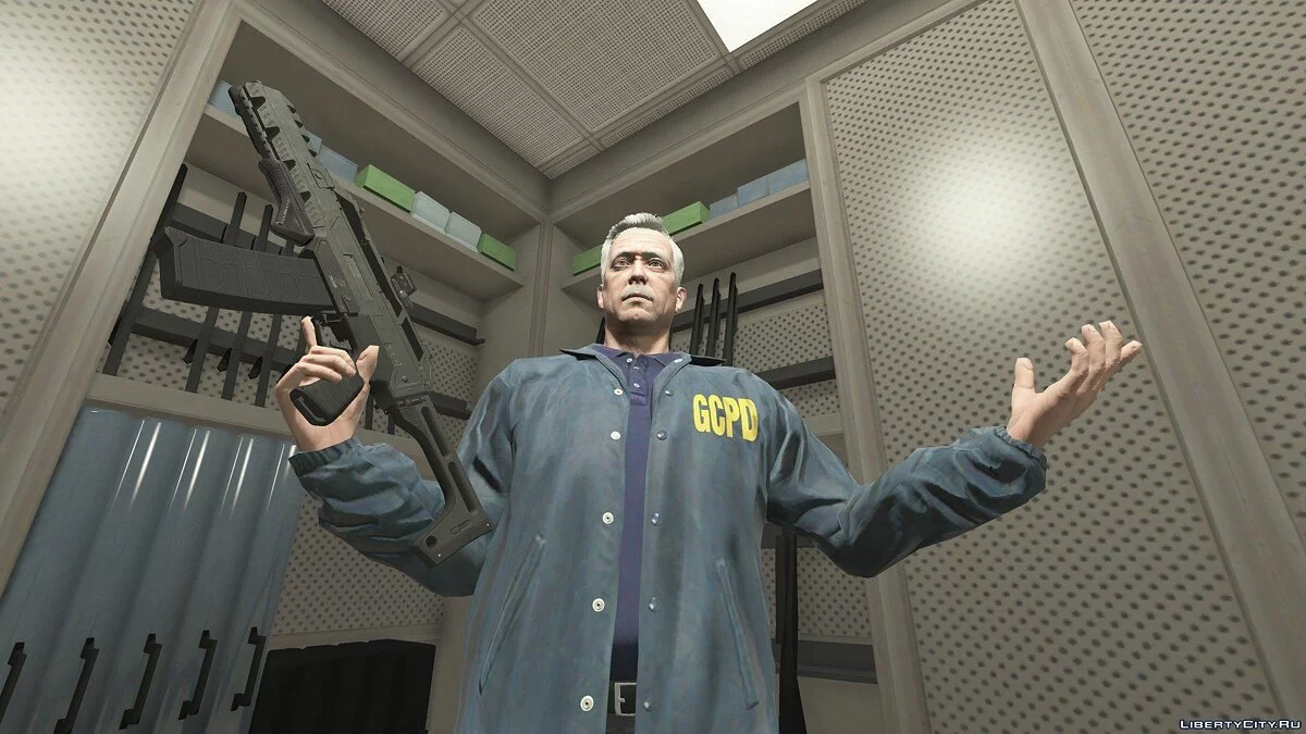 Jim Gordon (Arkham Knight-Style) [Add-On / Replace] 1.0 / GTA 5