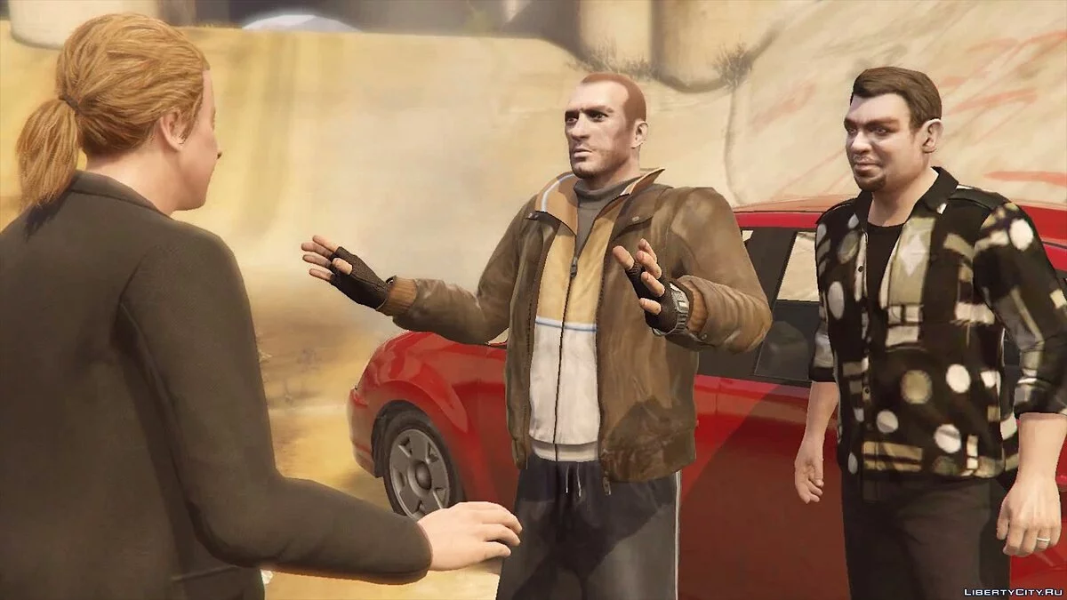 Roman Bellic [Player Mod] / GTA 5